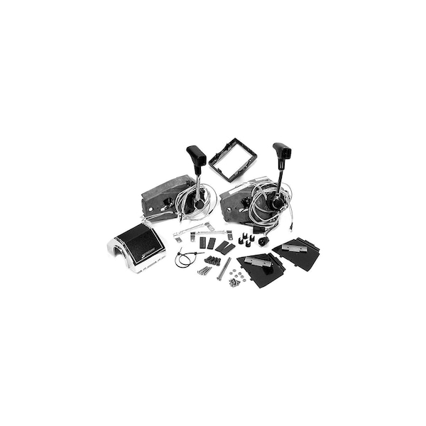 Dual Station Remote Control - Console Mounted w 4ft trim harness